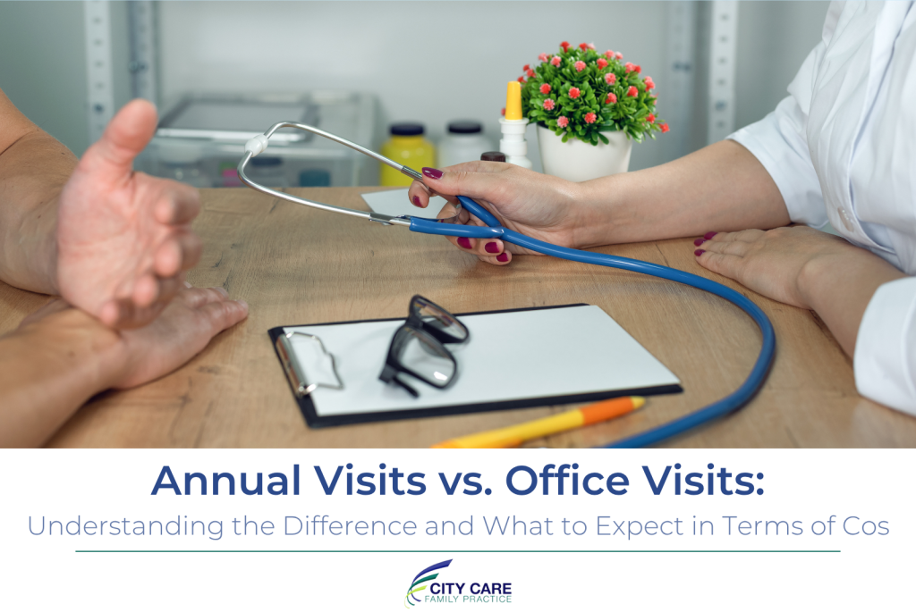 Annual Visits vs. Office Visits Understanding the Difference and What to Expect in Terms of Cost